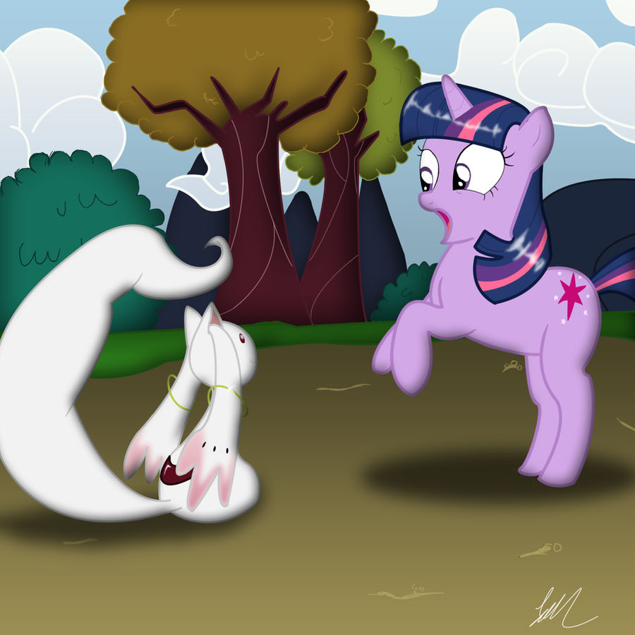 Twilight Sparkle meets Kyubey