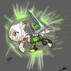 Riven The Exiled Noxian Pony