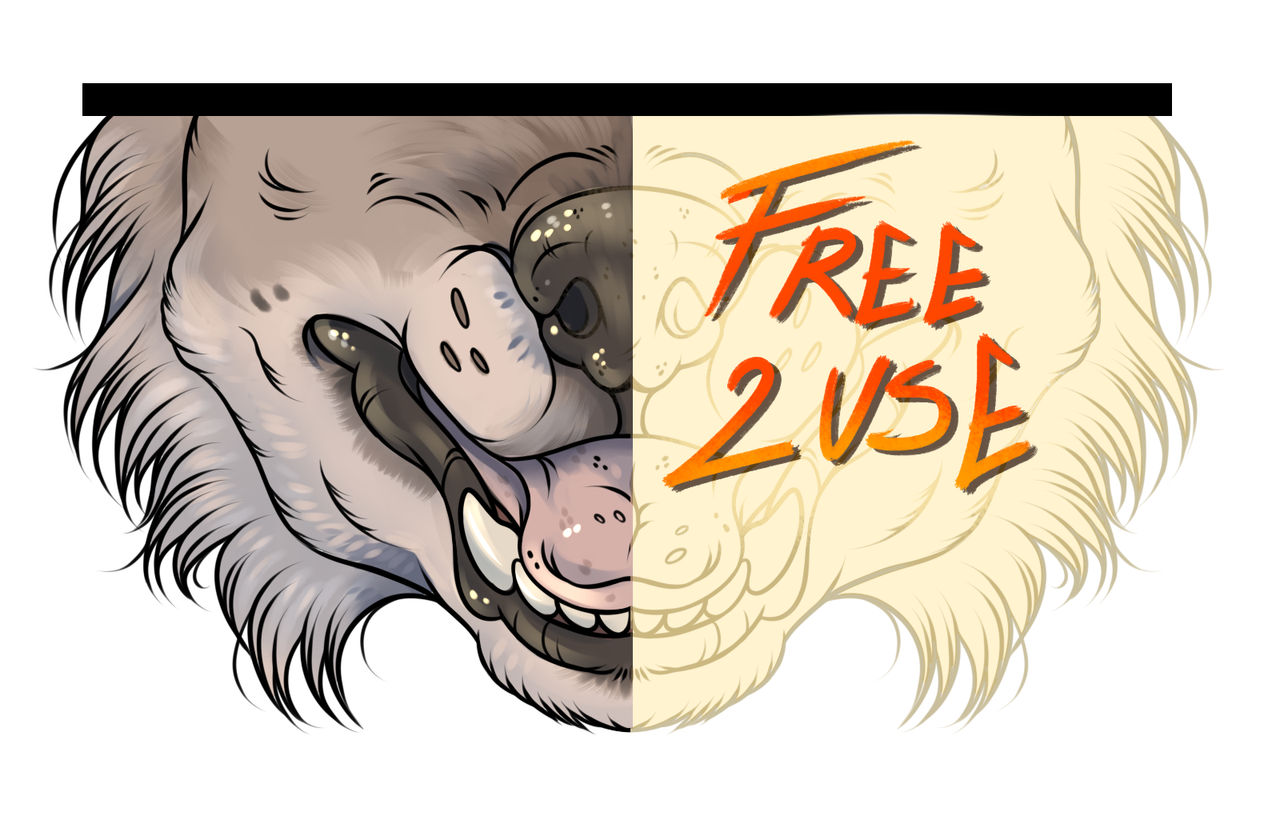 Free 2 USE FURRY face mask base canine by Szwendacz on DeviantArt