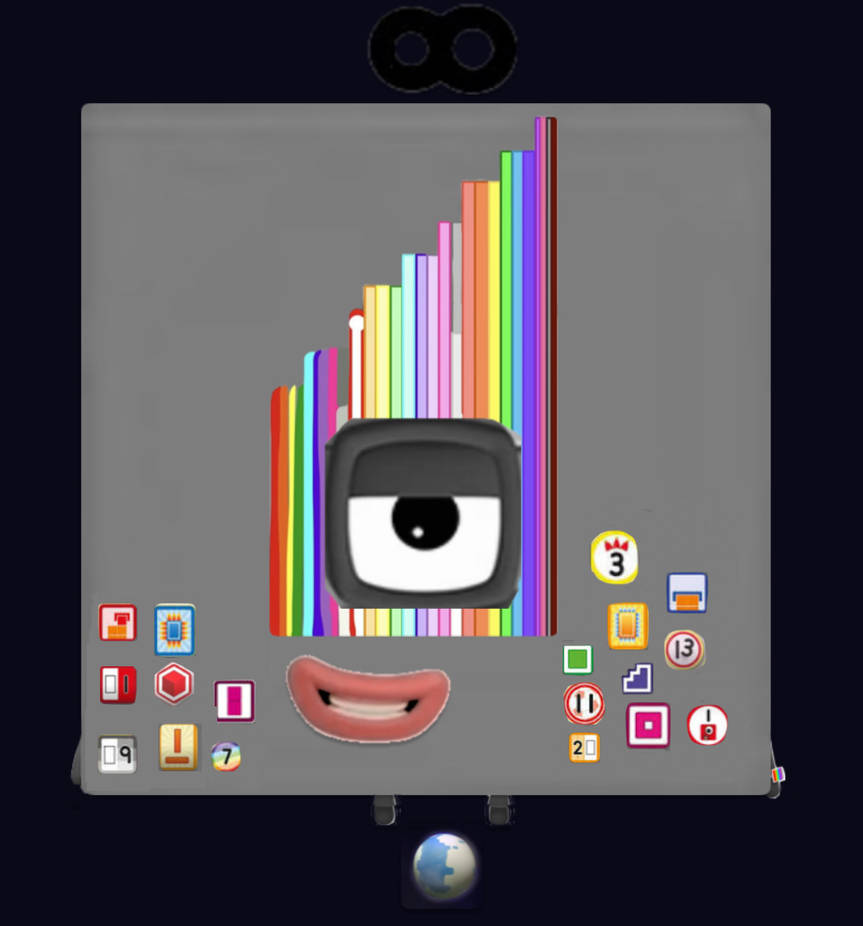 Numberblocks Infinity Sneak peek of numberblocks series 9 infinity by UrLouryou on DeviantArt