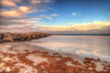 Jetty Park near sunset HDR