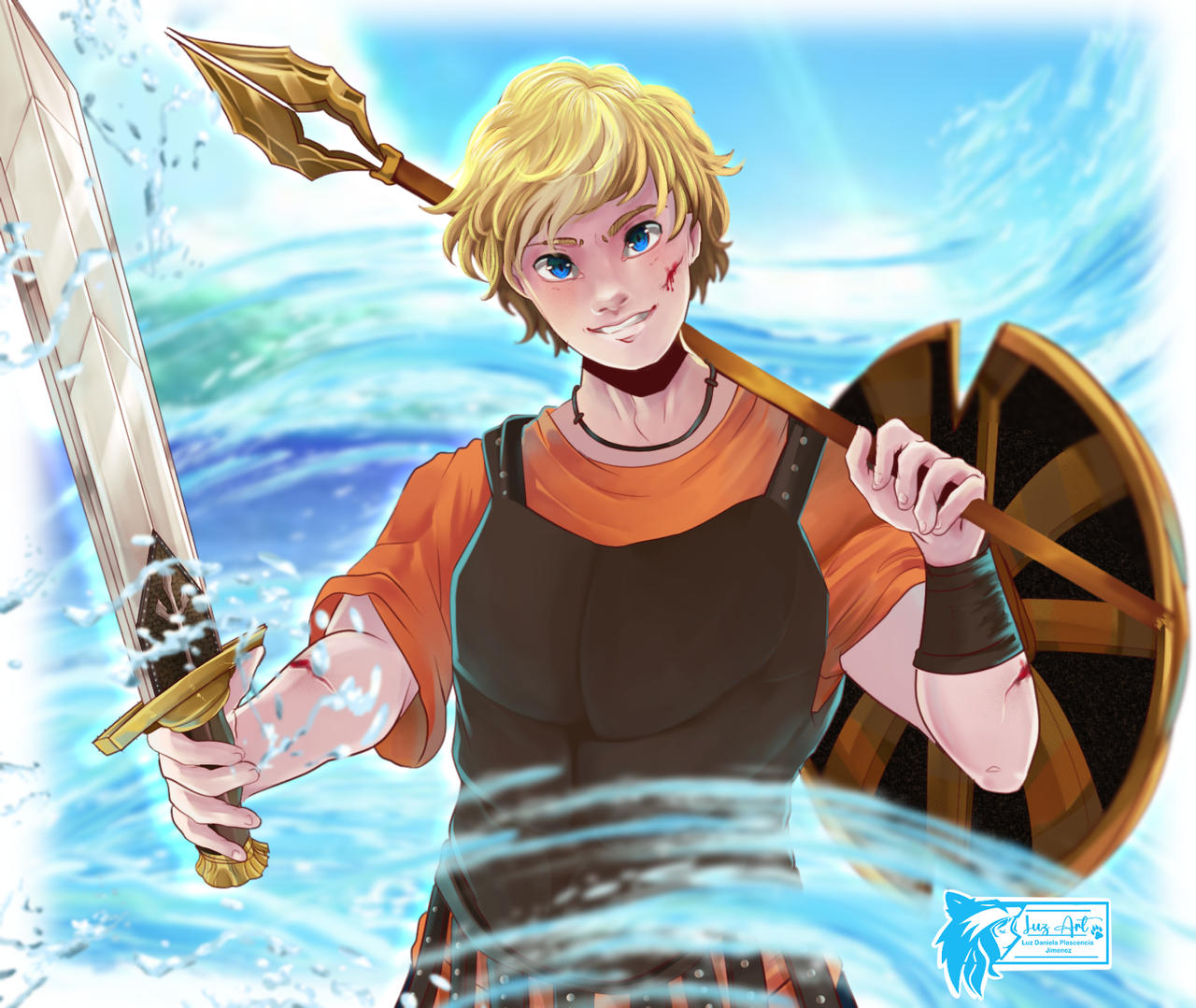 Percy Deviantart Percy Jackson Fanart by Benancythewolf on DeviantArt