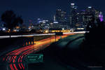 Los Angeles Night by Vitaly-Sokol