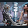 Robot Playing Chess With Woman