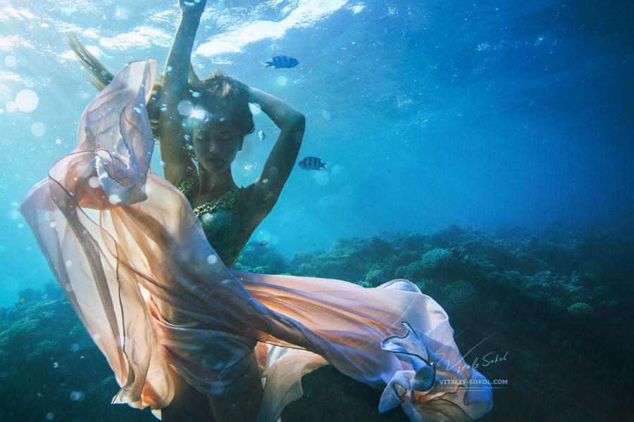 Underwater Dance by Vitaly-Sokol