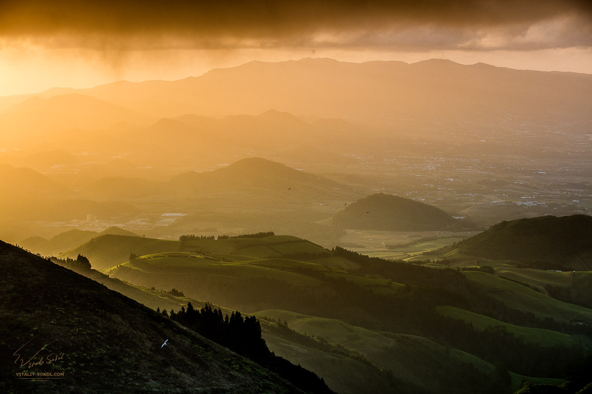 Sunset Time In Azores