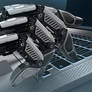 Robot Fingers on Laptop