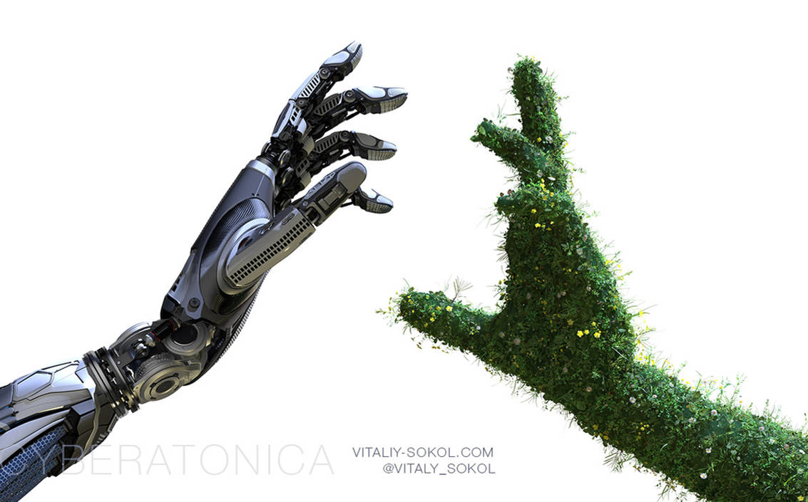 Touch The Nature. Green Technology by Vitaly-Sokol on DeviantArt