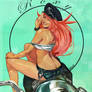 final fight Roxy Pin up