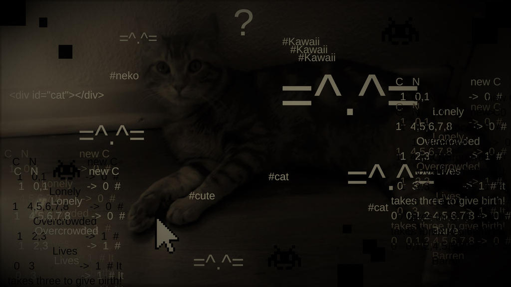 cybercat III by sekaimonogatari on DeviantArt