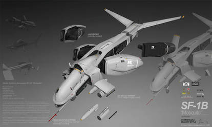 PLANETSIDE 2 Pre-Viz: SF-1B MOSQUITO