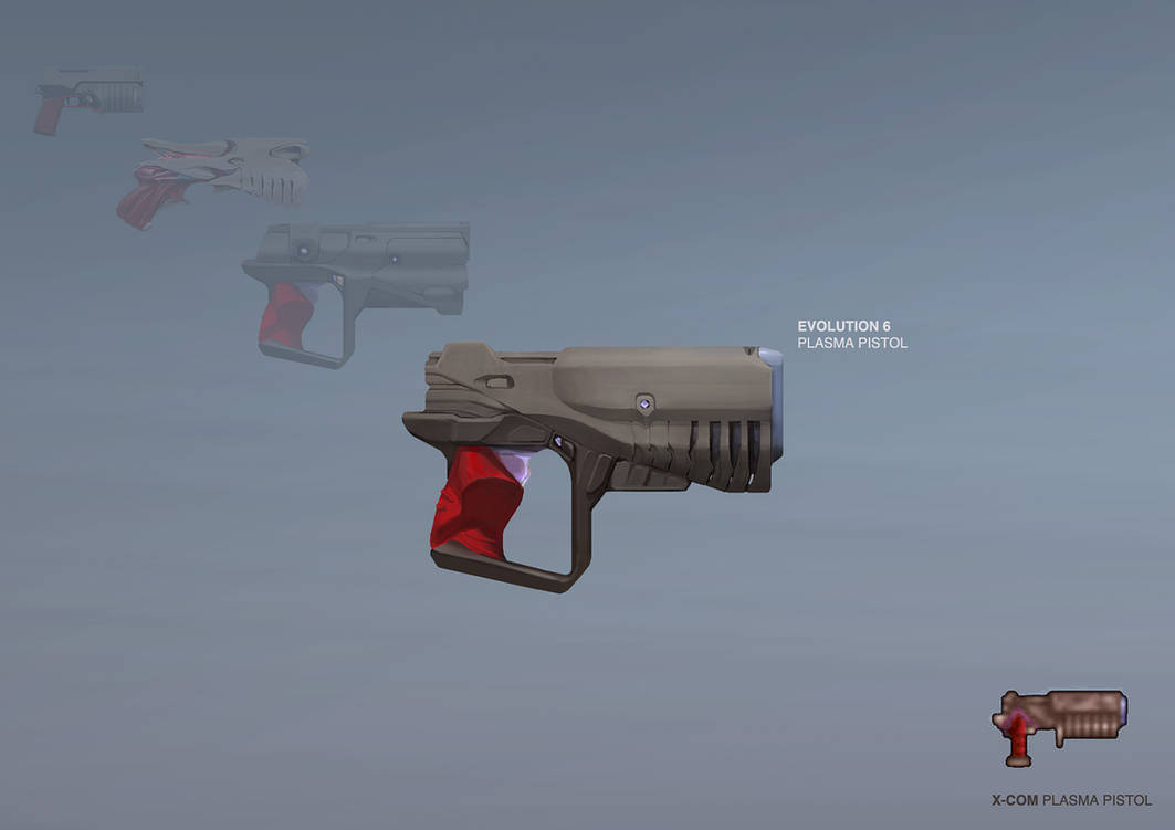 XCOM: DEEP RISING Plasma Pistol by ukitakumuki