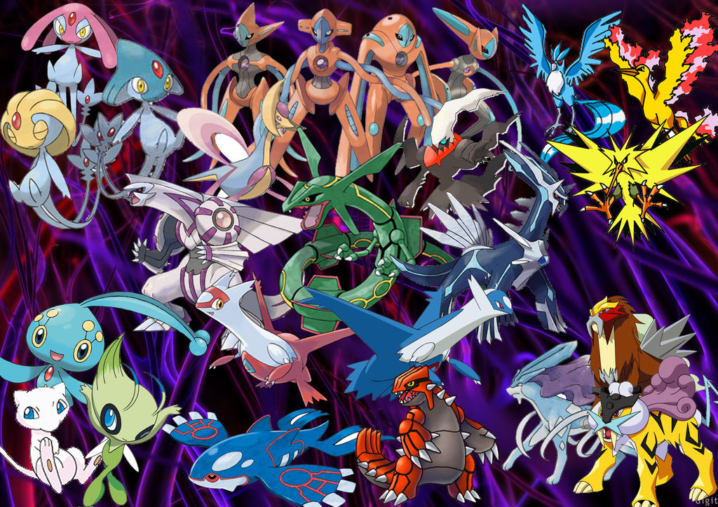 Legendary Pokemon  All legendary pokemon, Pokemon photo, Pokemon