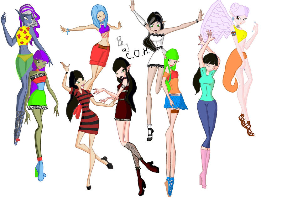 My 9 characters by inverno13 on DeviantArt