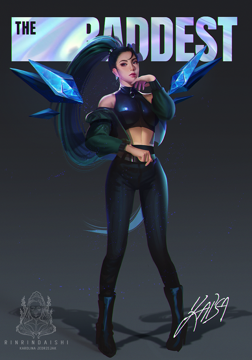 THE BADDEST KDA Kai'Sa by RinRinDaishi on DeviantArt