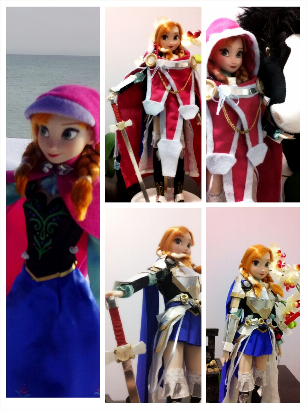 Anna from Frozen: Knight version