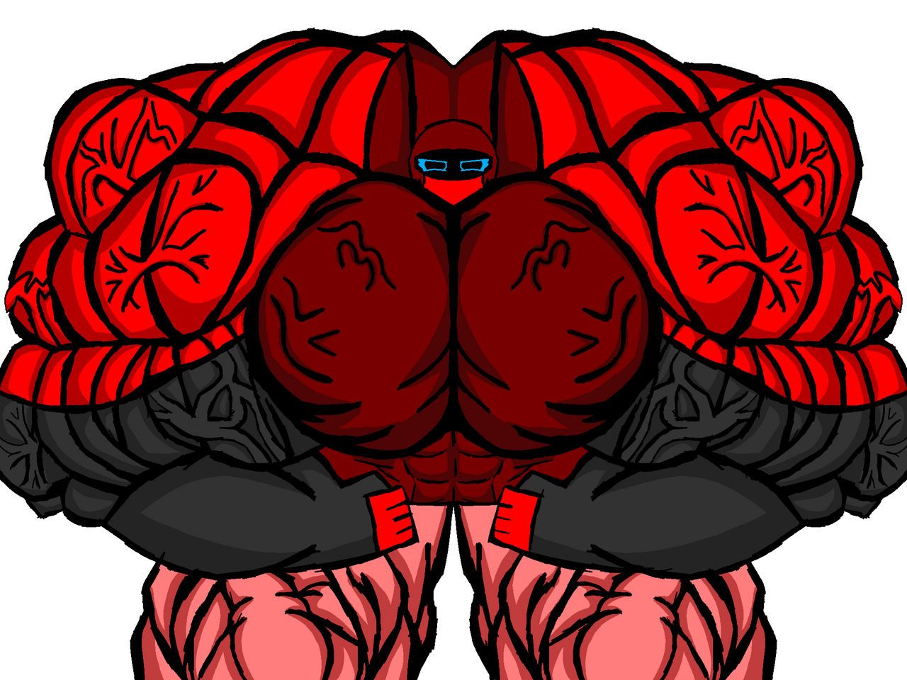 Buff Roptob Buff robot girl (reguset from idle819) by M1drawing on DeviantArt