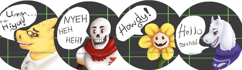 Undertale Button Set by Serpentstag on DeviantArt