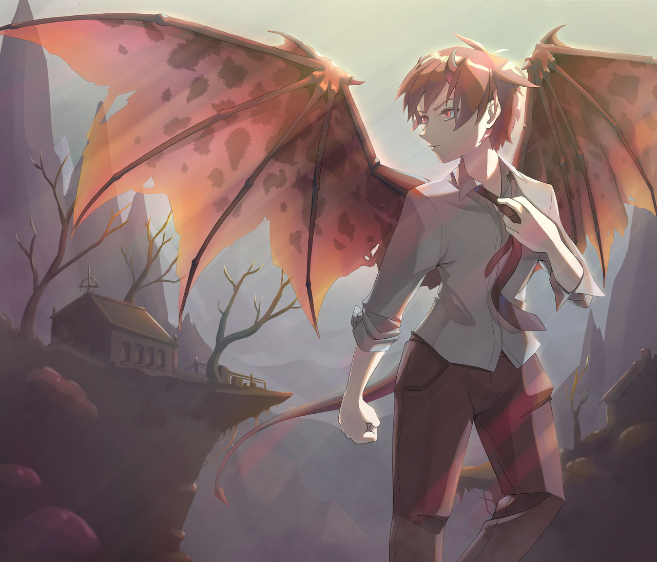 Demon Program Demon Visiting the Valley by programtoriART on DeviantArt