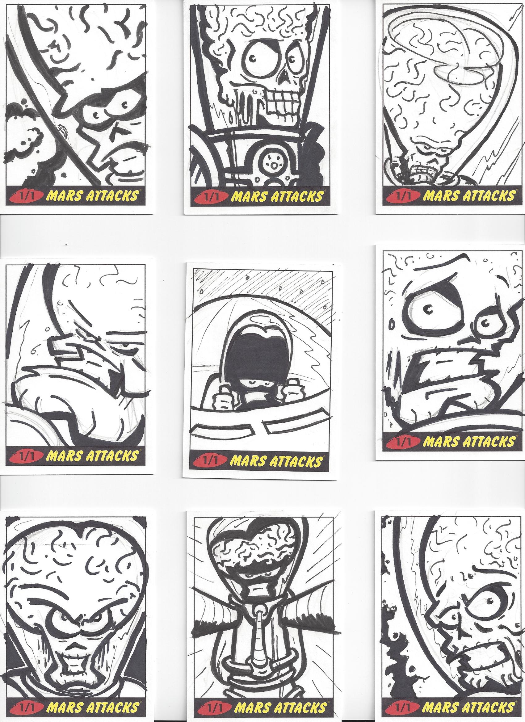 Mars Attacks! Sketch Cards #5