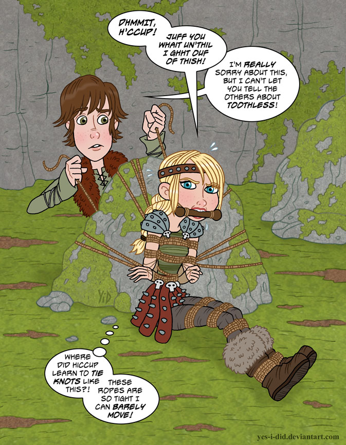 Astrid Keeps A Secret By Yes I Did On Deviantart