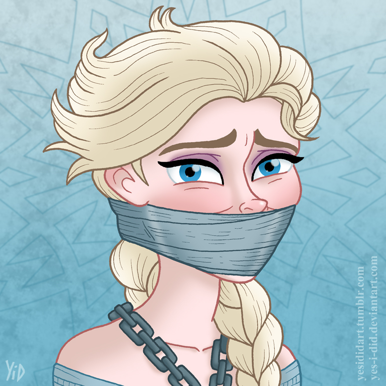 Gag Portrait: Elsa.