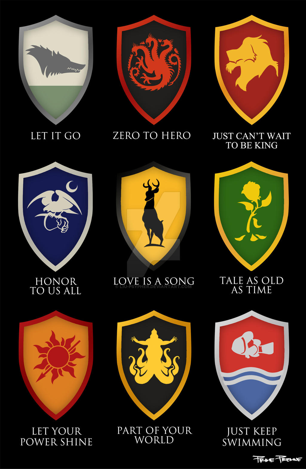 Westeros Emblem Westeros The Happiest Place on Earth by liu-psypher on DeviantArt