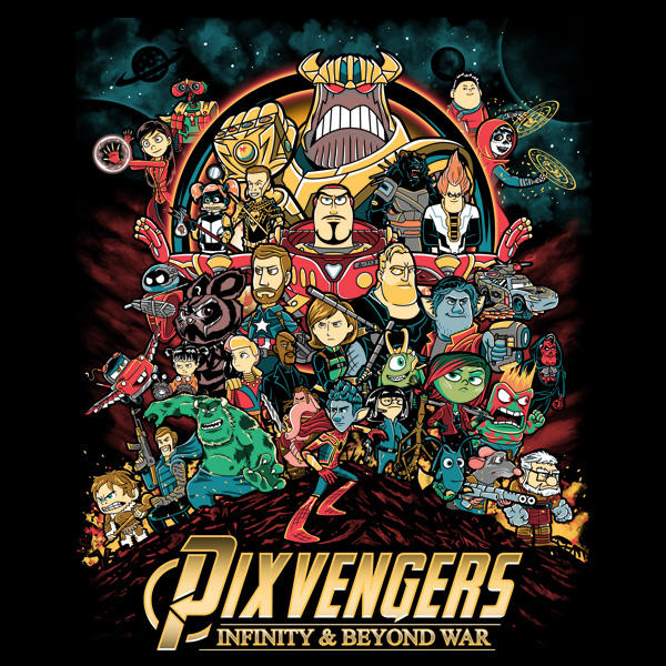 Pixvengers: Infinity and Beyond War by liu-psypher on DeviantArt