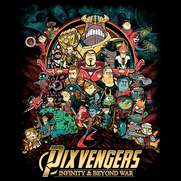 Deviantart Infinity Game Pixvengers: Infinity and Beyond War by liu-psypher on DeviantArt