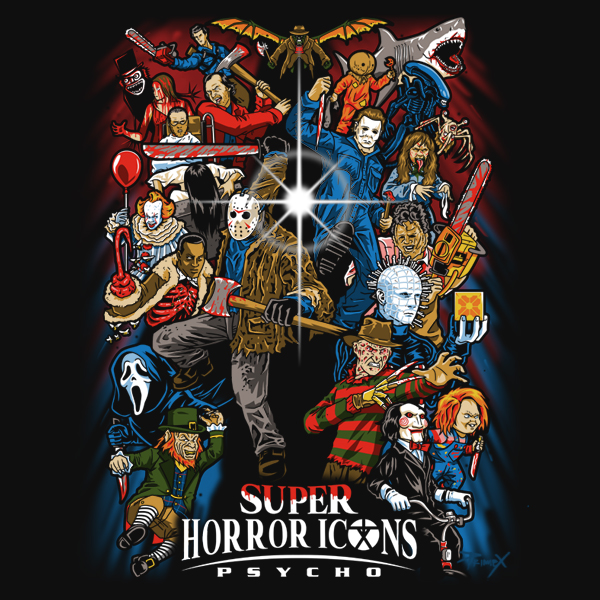 Horror Icon Small Super Horror Icons by liu-psypher on DeviantArt