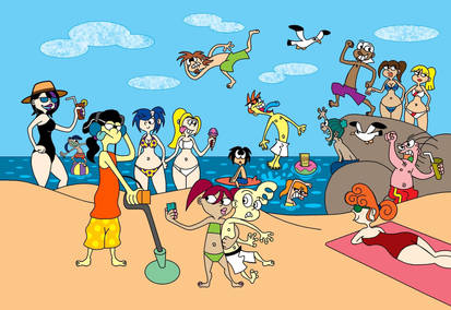 Spring Break 5 Characters Explore the Best Springbreak Art | DeviantArt