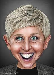 Ellen Degeneres cartoon