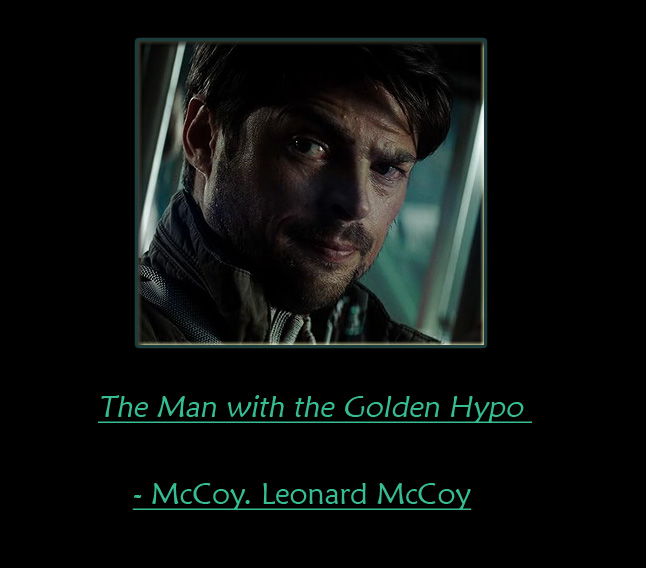 McCoy. Leonard McCoy.