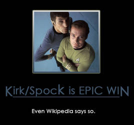 Kirk-Spock epic win