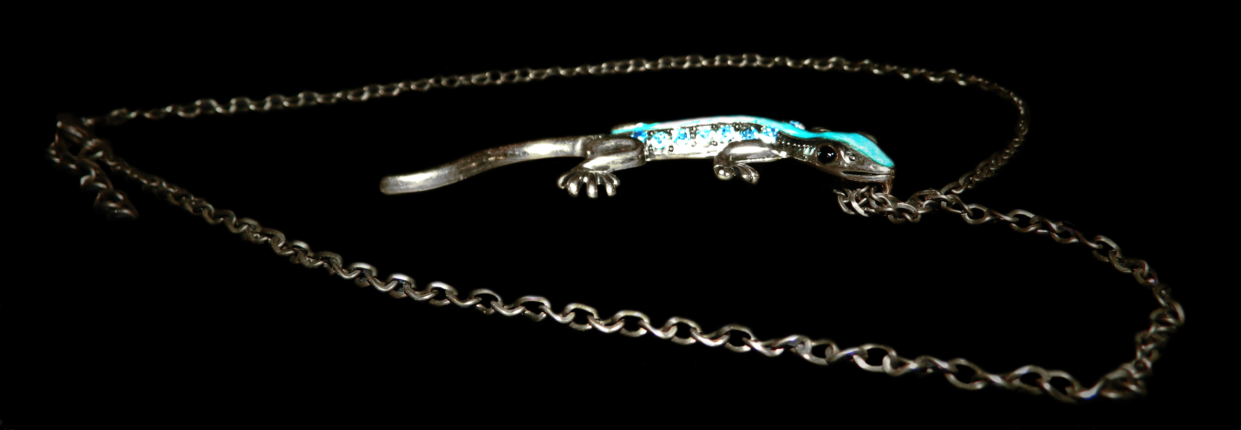 Gecko Necklace