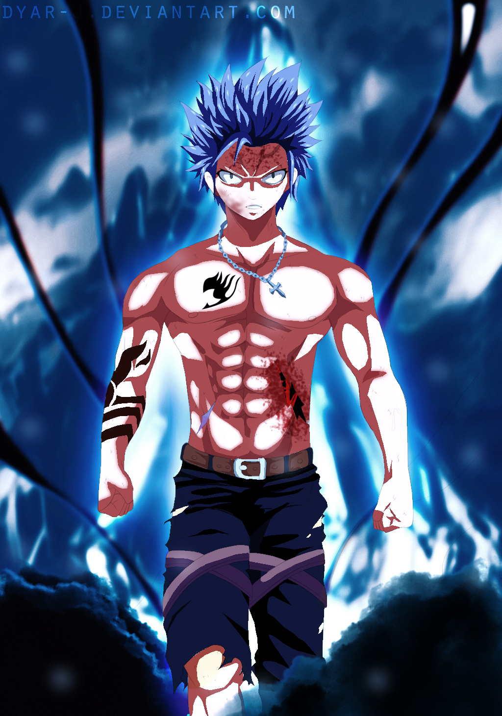 Fairy Tail Manga 499 Gray transformation