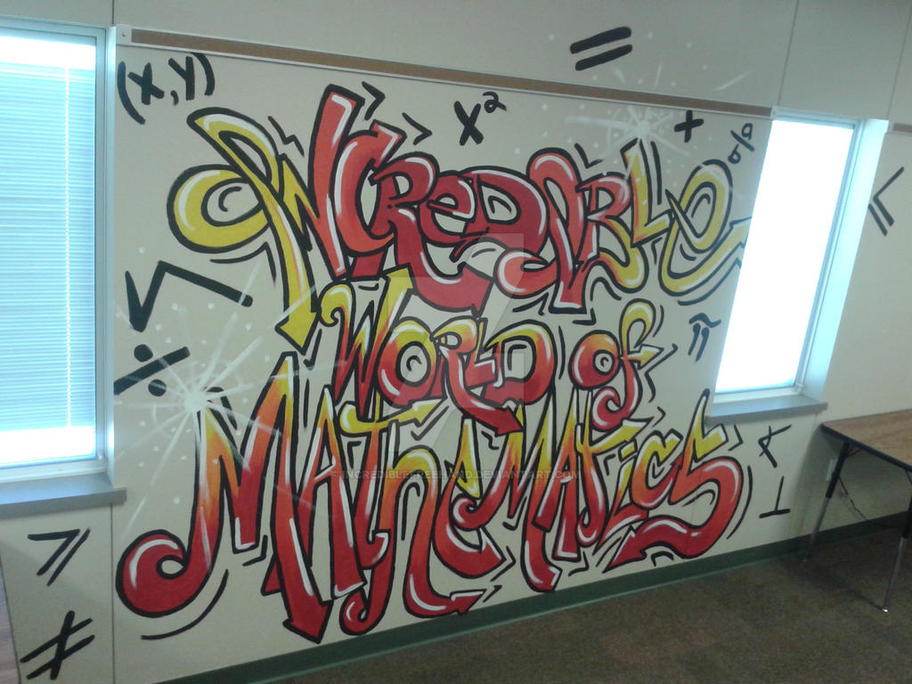 math class graffiti by incrediblefreehand on DeviantArt