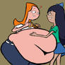 Fat Candace Burger Belly