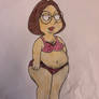 Fat Meg Griffin in Pink Heart Panties