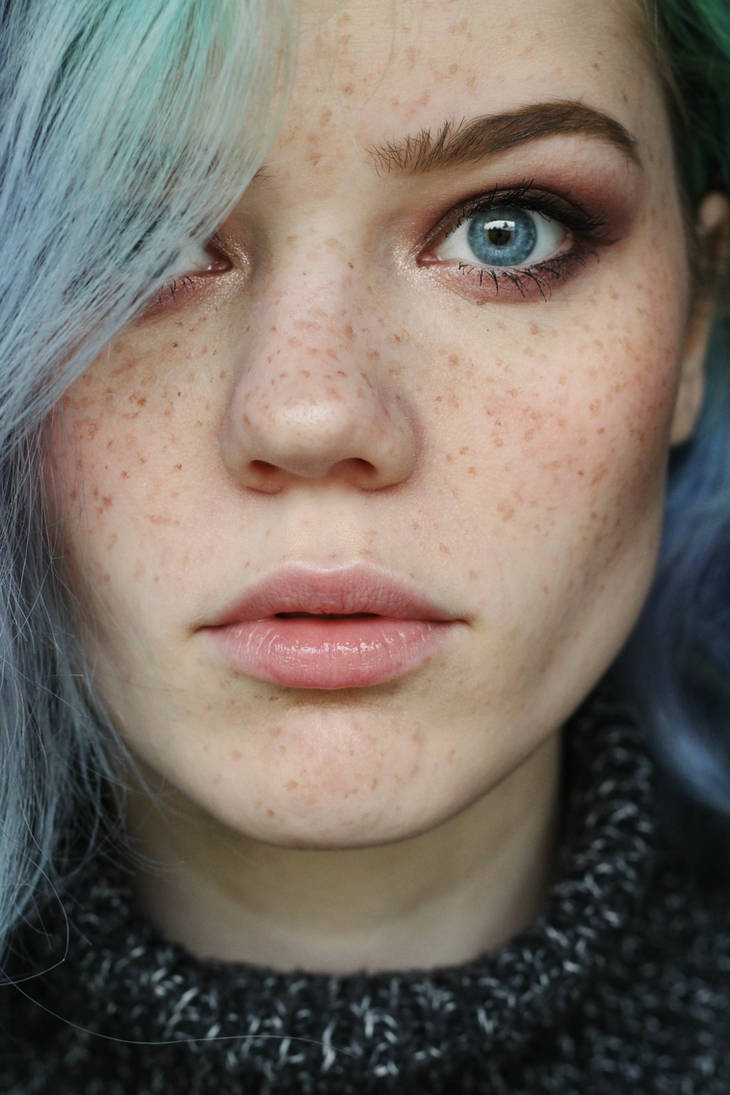 Made myself some freckles today by milleviola on DeviantArt