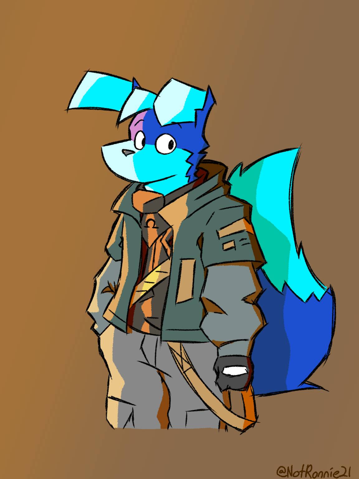 Ronnie with new outfit by NotRonnie on DeviantArt
