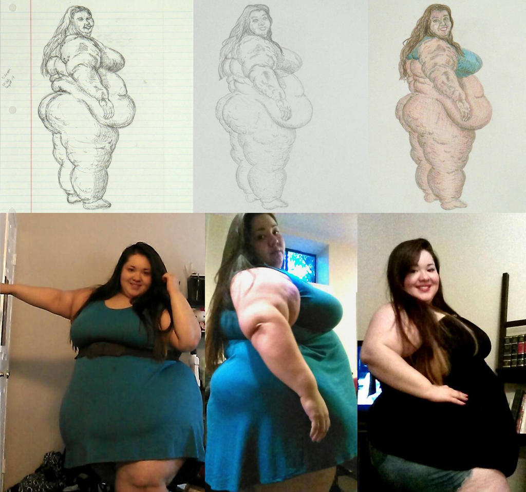 ssbbw dankii bombshell drawing. 