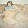 SSBBW Jaye sitting on the sofa attempt 2 color 3