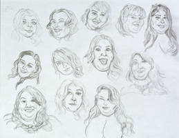 BBW and SSBBW Faces SKETCH Dump