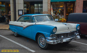 Antique 1950's Cars at Car show October 15, 2016