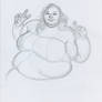 SSBBW FatRosePhoenix sketch attempt 1