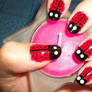 ladybug nails