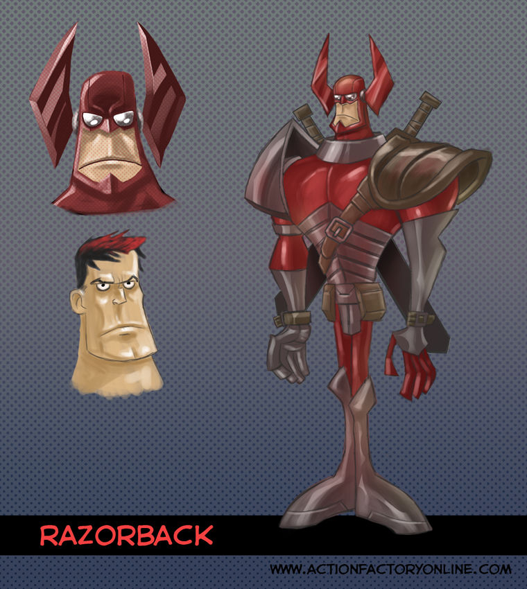 Slimebolt Razorback Razorback by Shin-Herobot on DeviantArt