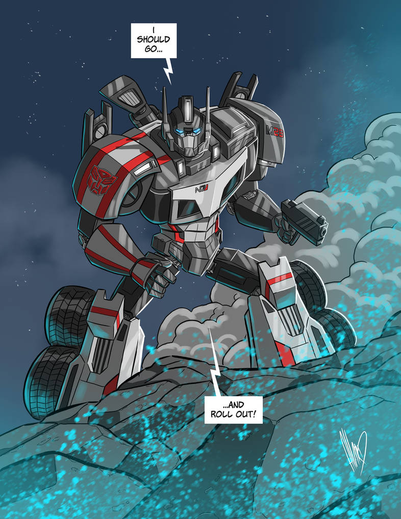 Shepard Commander Transformer by Shin-Herobot on DeviantArt
