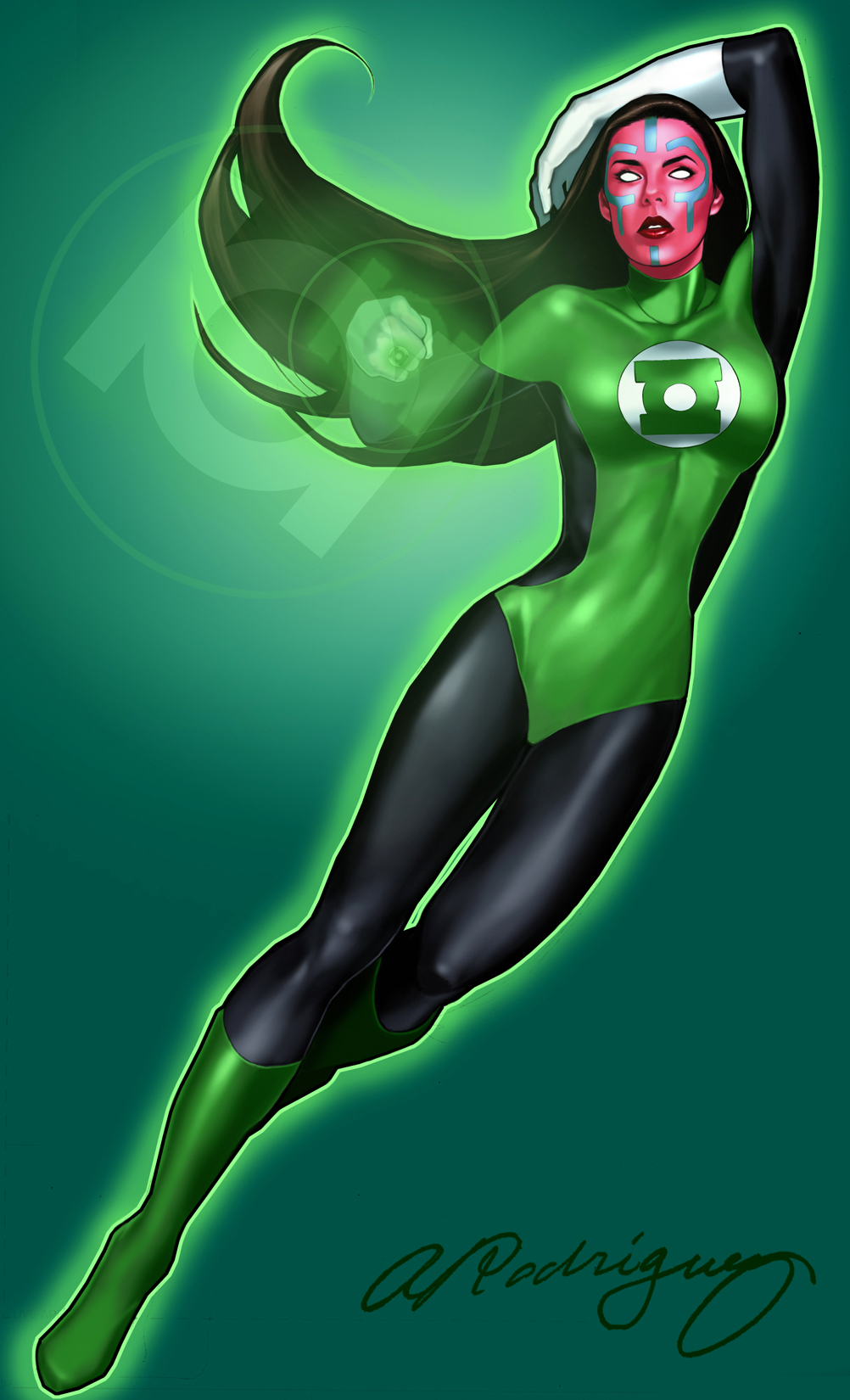 Green Lantern Aya Hentai